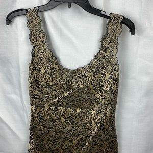 Josie Natori lace tank top. Small